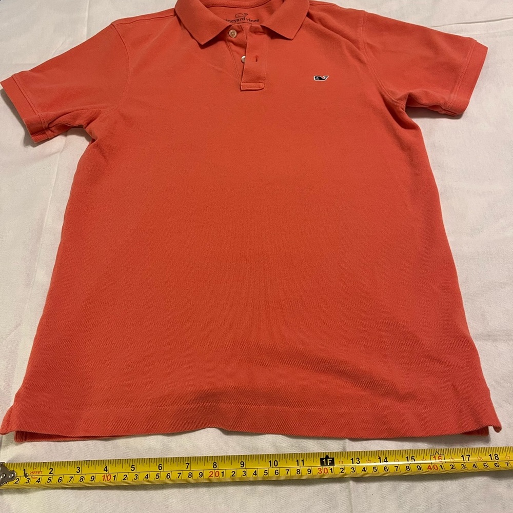 Boys S/S Large (16-18) Vineyard Vines Polo Shirt